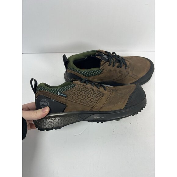 Timberland PRO Reaxion Composite Safety Toe brown sneaker NEW Men's 7M Women’s 9 - Picture 3 of 6